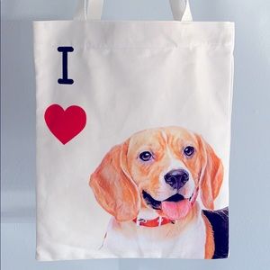 Beagle Art Canvas Bag
